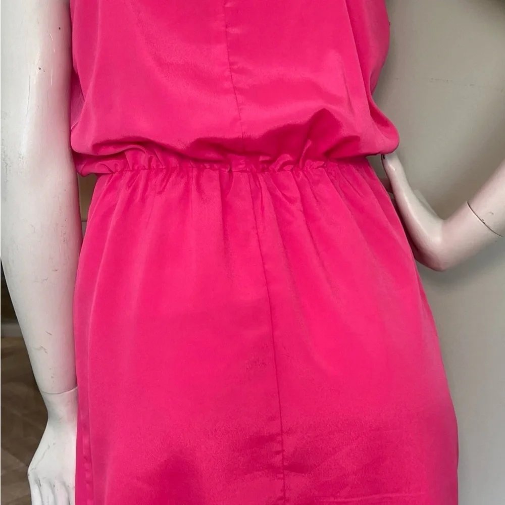 Lilly Pulitzer Pink w/Green Embellishments Jennifer Mini Slip Dress Size S - Picture 2 of 7